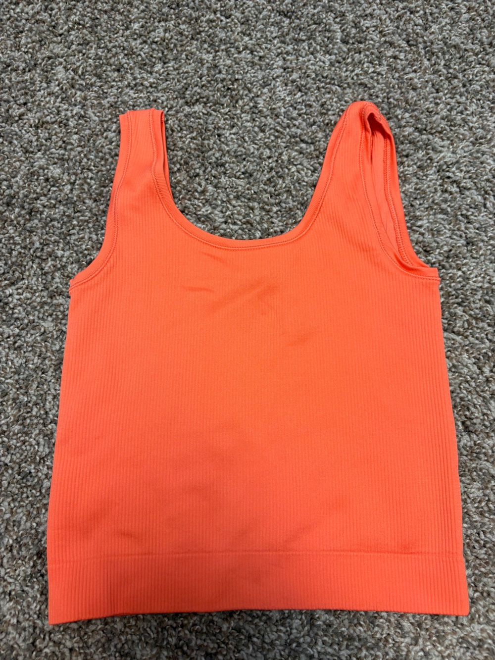 Athleta Girl Ribbed Sport Tank Top - Orange